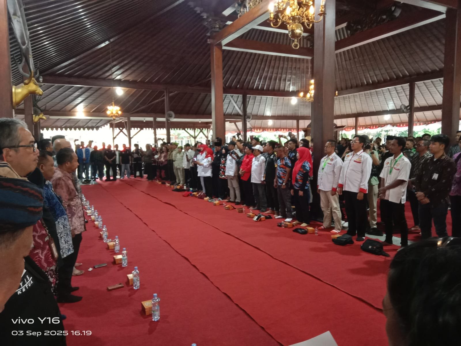 Ratusan Elemen Warga Banyumas Gelar Deklarasi Damai dan Doa Bersama