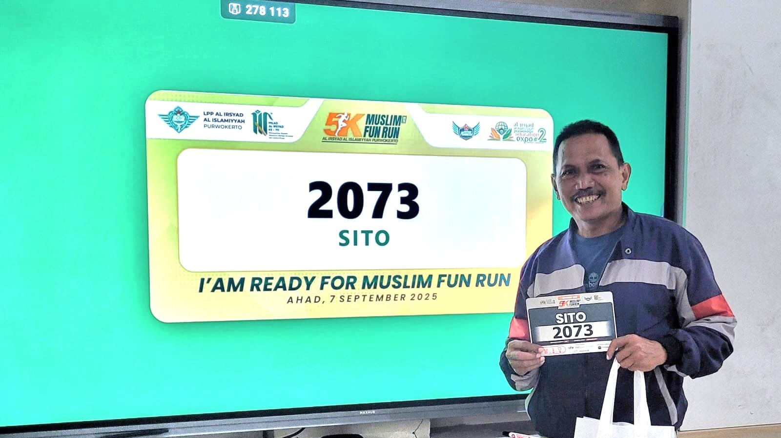 Muslim Fun Run Al Irsyad Purwokerto Meriahkan Milad ke-111