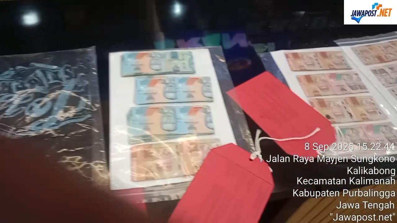 Satreskrim Polres Purbalingga Ringkus Dua Pelaku Perampokan di Kantor BPR Syariah