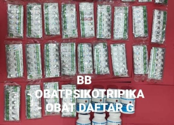 Polresta Banyumas Gulung Pengedar Obat Terlarang, Ribuan Butir Psikotropika Disita