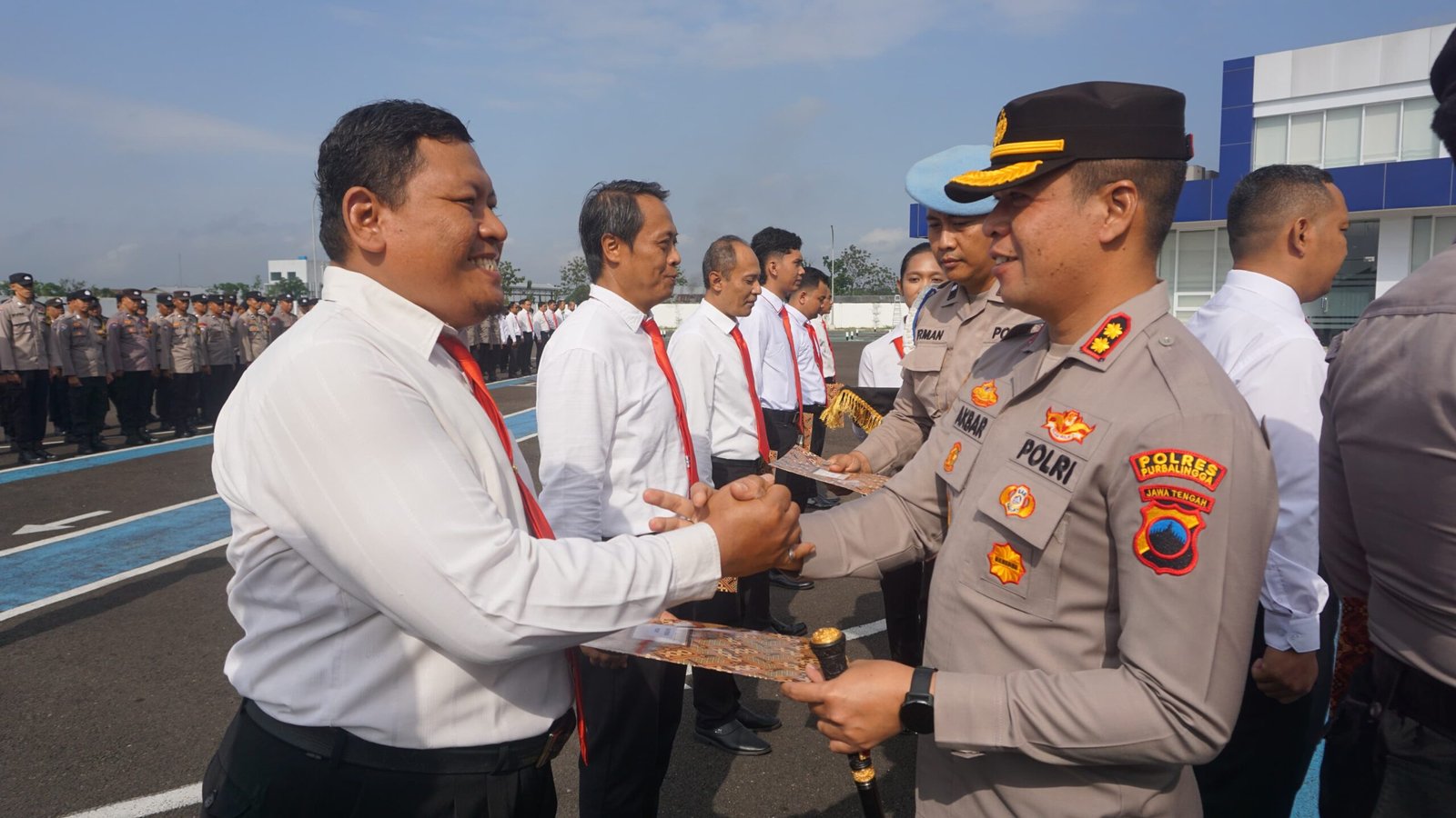 Polres Purbalingga Peringati Haornas ke-42, Beri Penghargaan untuk 20 Personel Berprestasi
