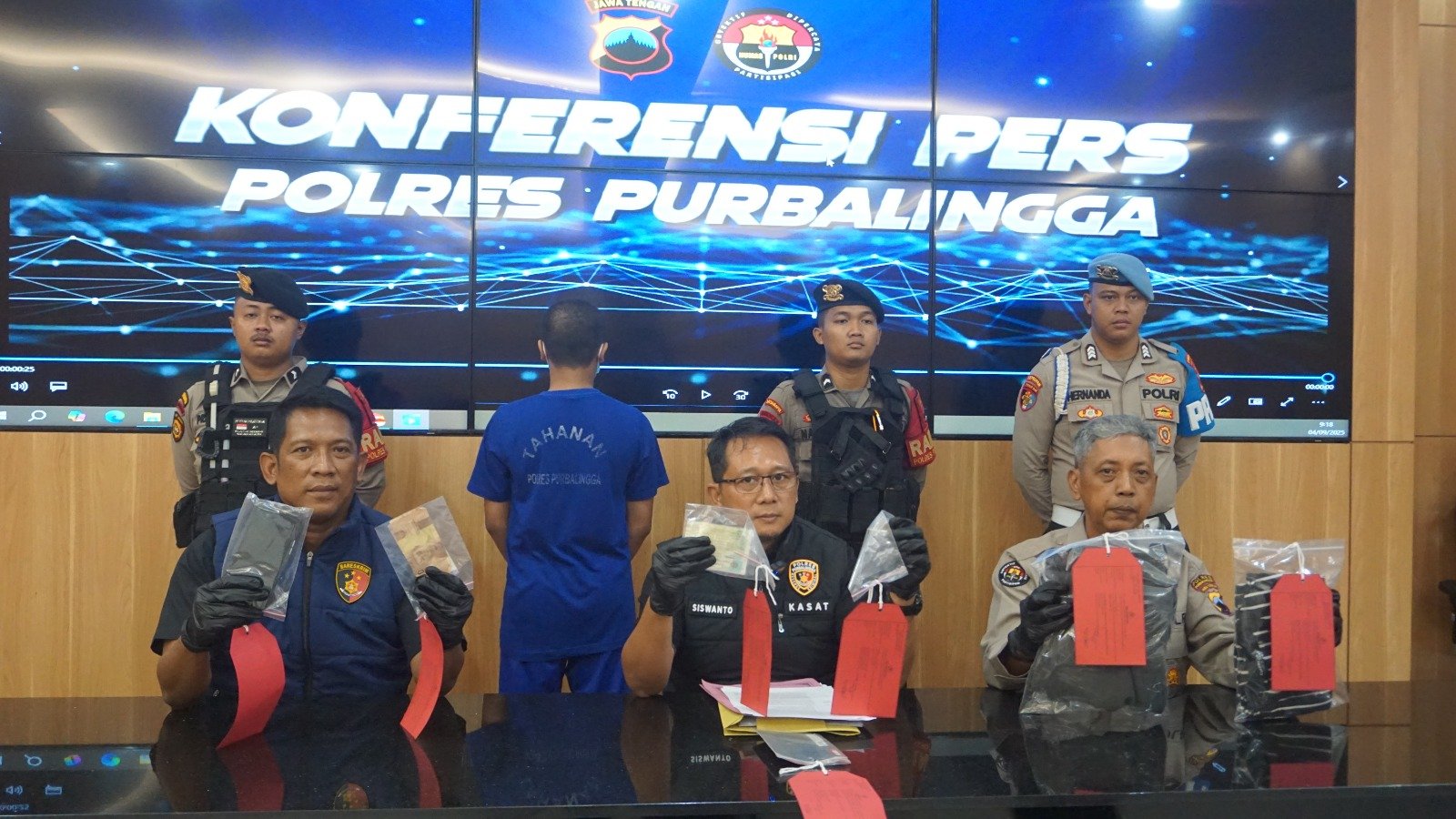 Satreskrim Polres Purbalingga Ungkap Kasus Curanmor di Tempat Kos, Satu Tersangka Diamankan