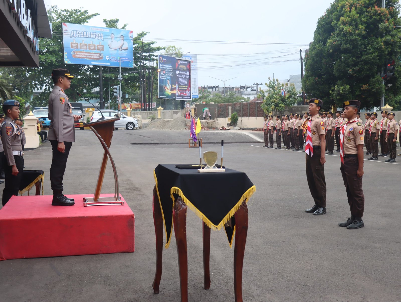 Kapolres Purbalingga Pimpin Sertijab Ketua Saka Bhayangkara 2025–2026
