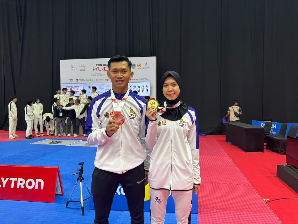 Polwan Polres Sukoharjo Sumbang Emas PON 2025, Harumkan Nama Polri dan Jawa Tengah