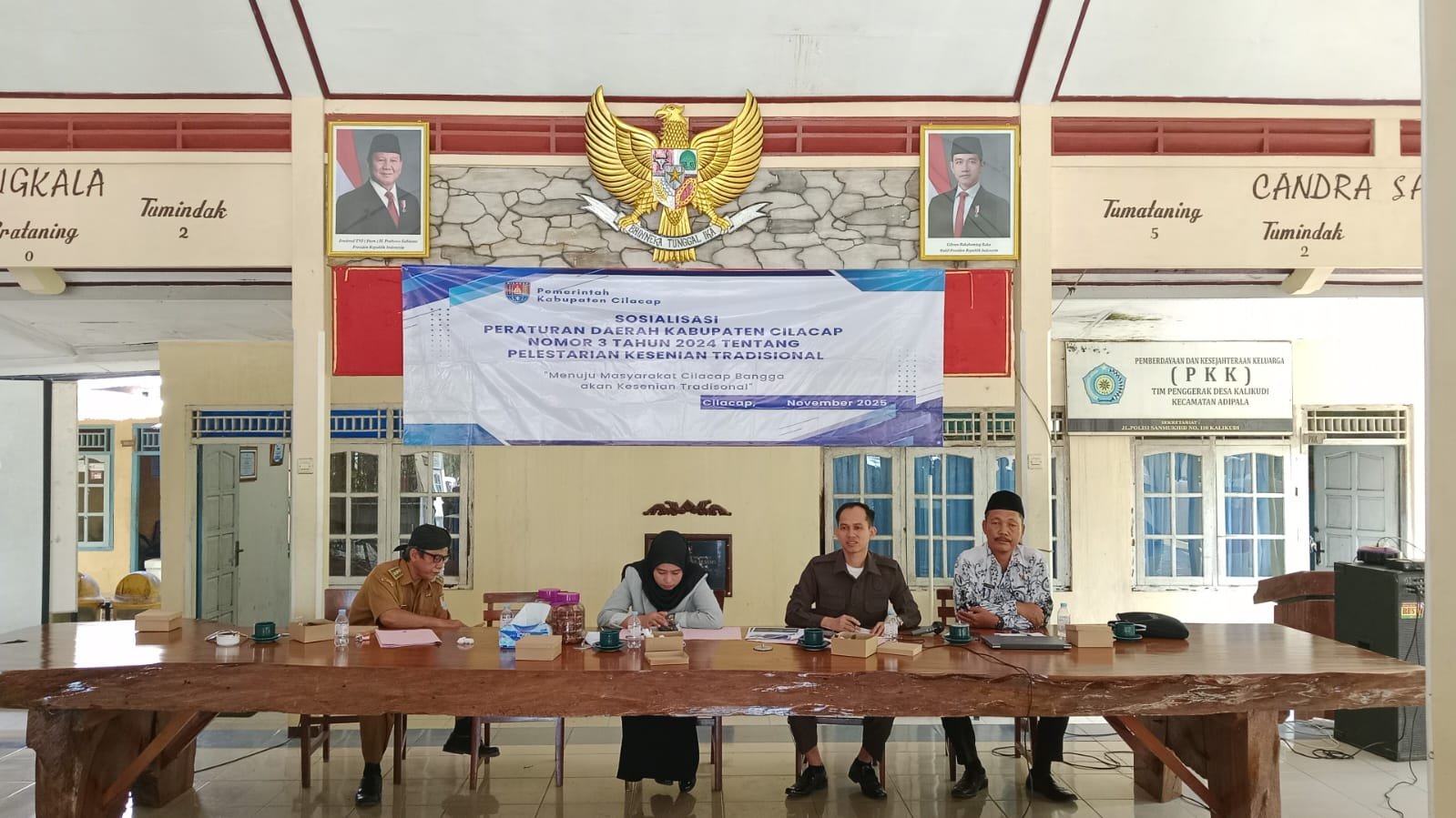 Sosialisasi Perda Pelestarian Kesenian Tradisional Digelar di Desa Kalikudi