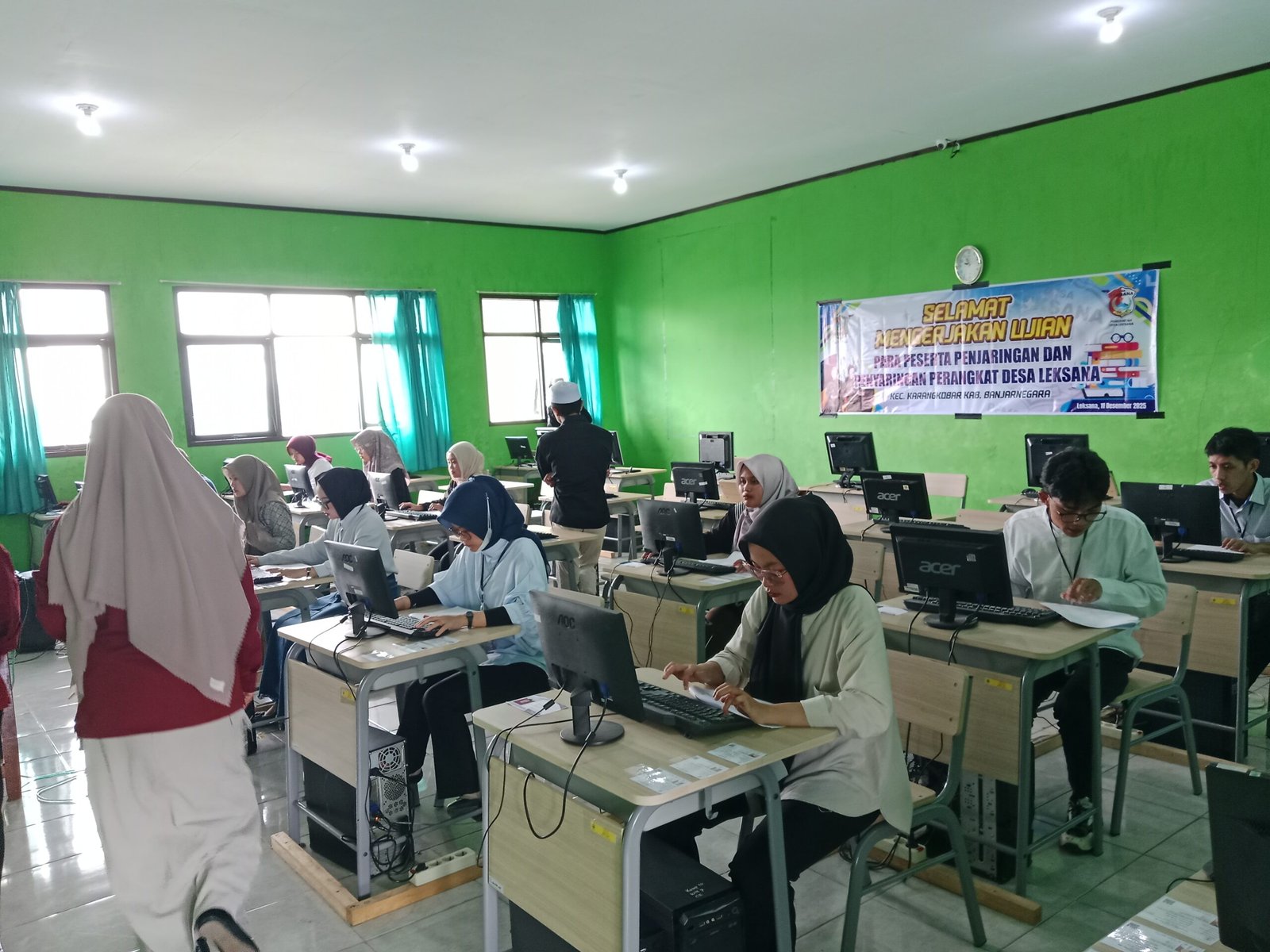 Tiga Peserta Raih Nilai Tertinggi, Formasi Perangkat Desa Leksana Terisi Lewat Seleksi Ketat