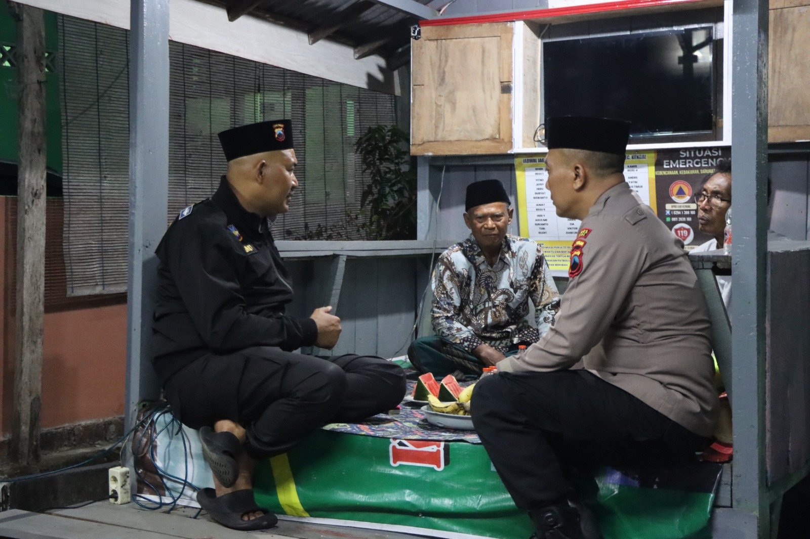 Kapolres Kendal Dorong Penguatan Satkamling Lewat Silaturahmi Warga Karangsari