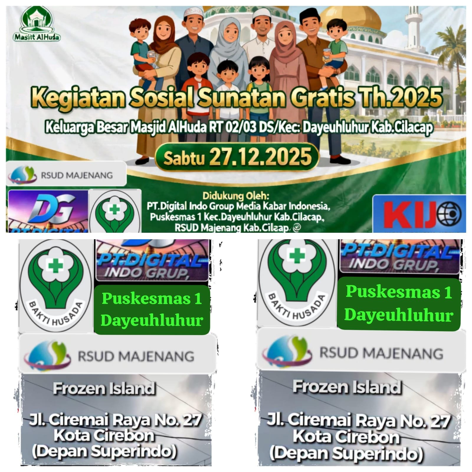 Masjid Al Huda Dayeuhluhur Gelar Sunatan Gratis 2025, Perkuat Peran Sosial Keagamaan