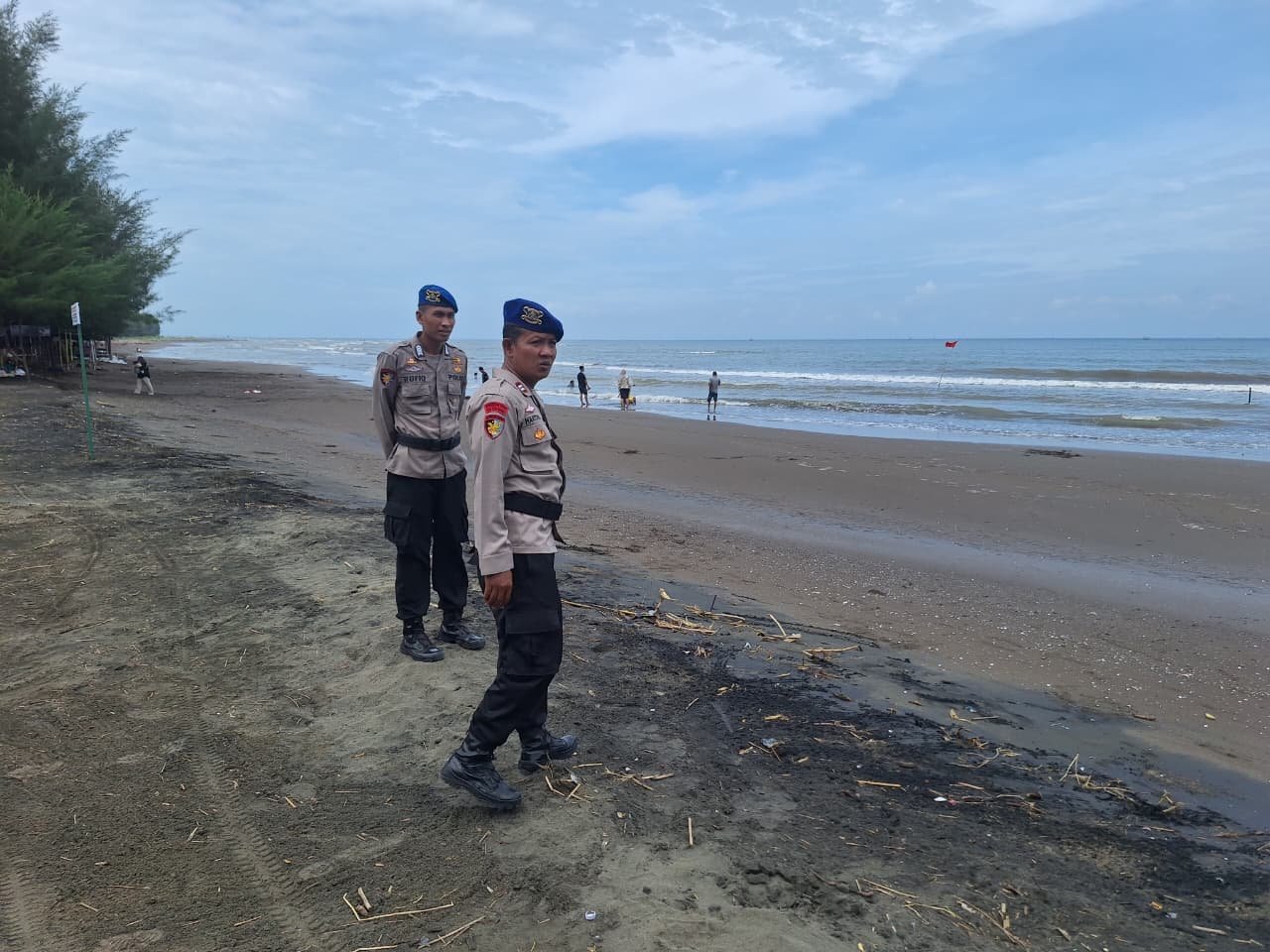 Satpolairud Polres Kendal Perketat Pengamanan Pantai Jelang Tahun Baru 2026