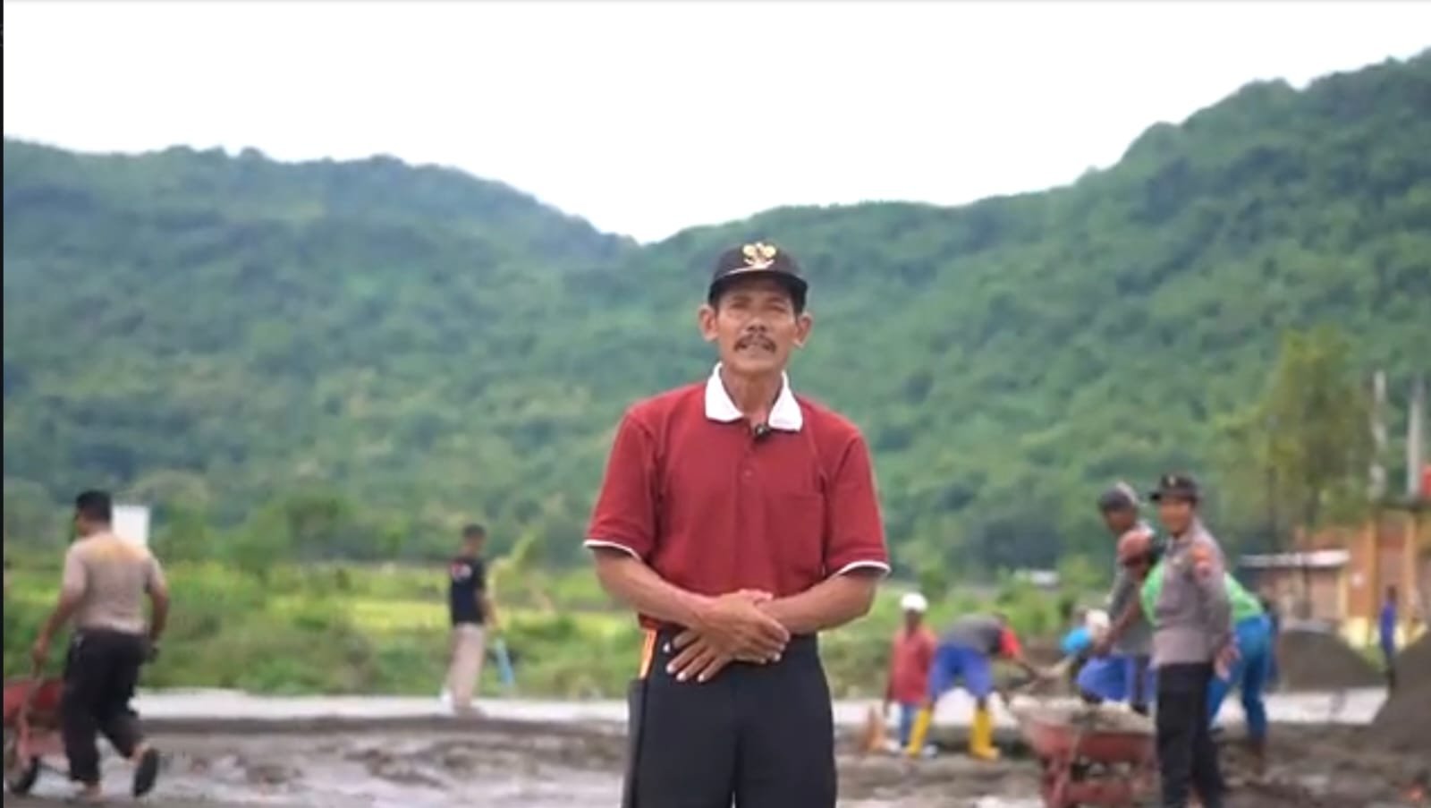 Kepala Desa Cucukan Apresiasi Dukungan Polri dalam Pembangunan Jembatan Penghubung