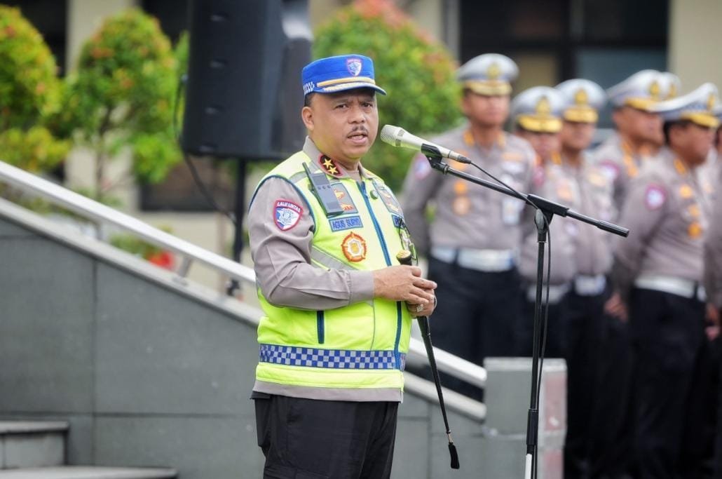 Pimpin Apel Perdana 2026, Kakorlantas Polri Dorong Transformasi dan Pelayanan Humanis