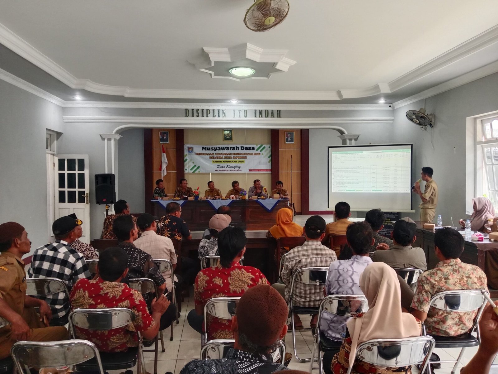 Pemdes Kemojing Tetapkan APBDes 2026 Lewat Musdes