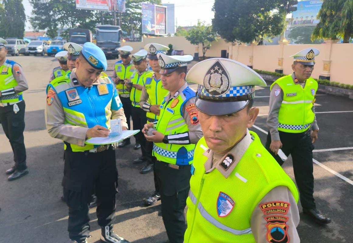 Cegah Pelanggaran, Seksi Propam Awasi Pelaksanaan Operasi Keselamatan Candi 2026 di Purbalingga