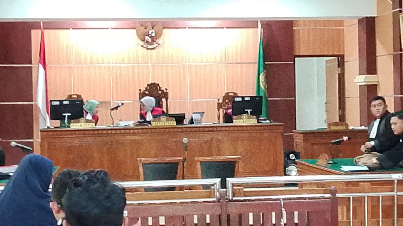 Mahasiswa Hukum UHB Belajar di PN Purwokerto, Amati Sidang Kasus Dugaan Bom Molotov