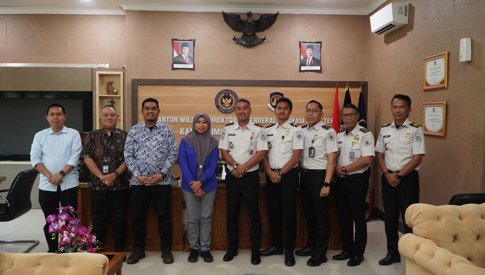 Imigrasi Cilacap Terima Kunjungan Atase Kedubes Malaysia, Bahas Pengawasan WNA