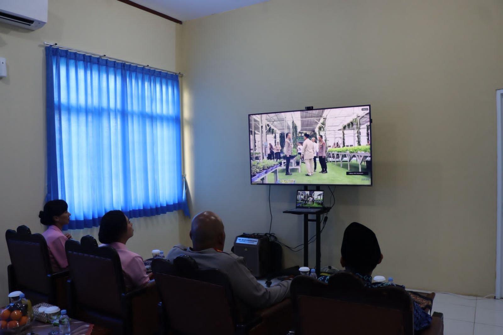 Polres Kendal Hadiri Peresmian Nasional 1.179 SPPG, Dukung Program Ketahanan Pangan