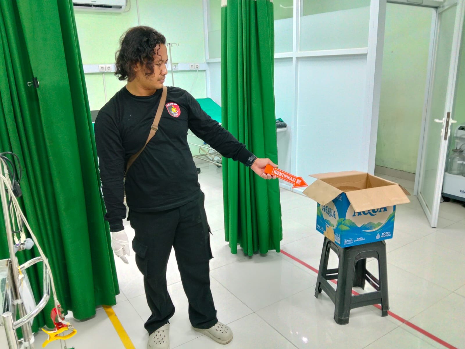 Bayi Perempuan Ditemukan dalam Kardus di Cepu, Diduga Dibuang Dua Pria Bermotor