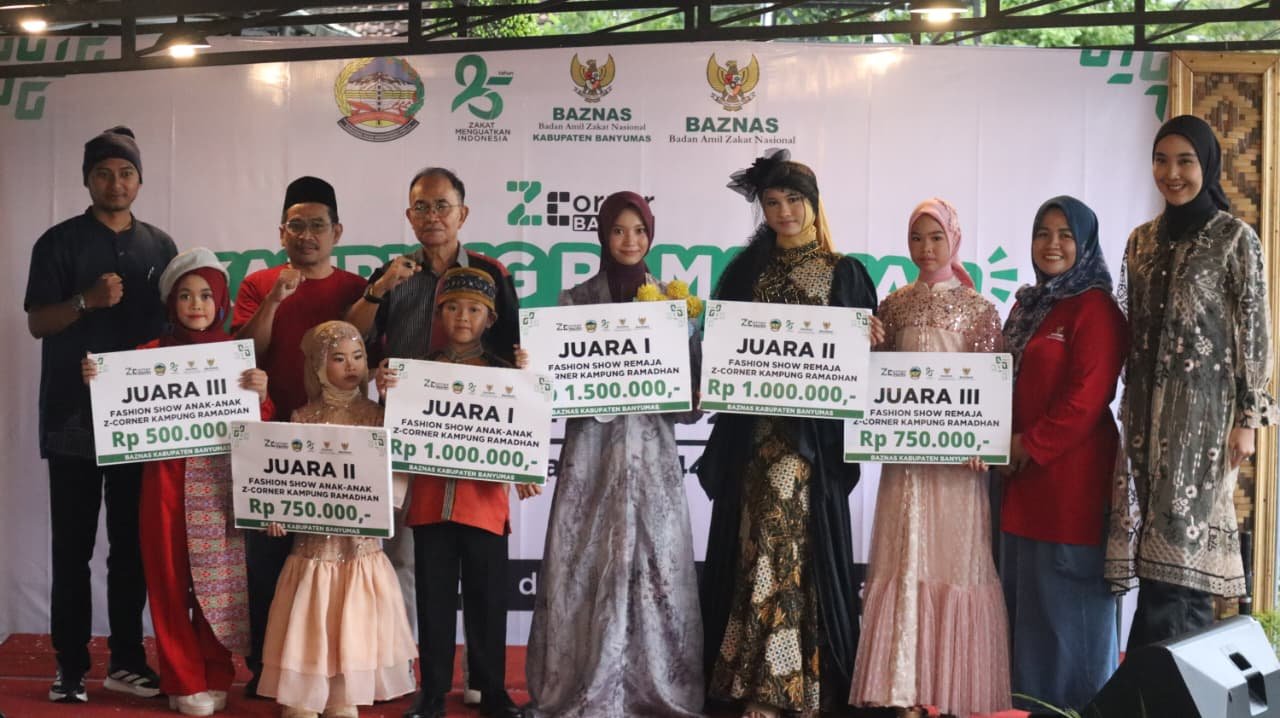 Kampung Ramadhan BAZNAS Banyumas, Hadirkan Lomba Dai dan Fashion Show untuk Generasi Muda