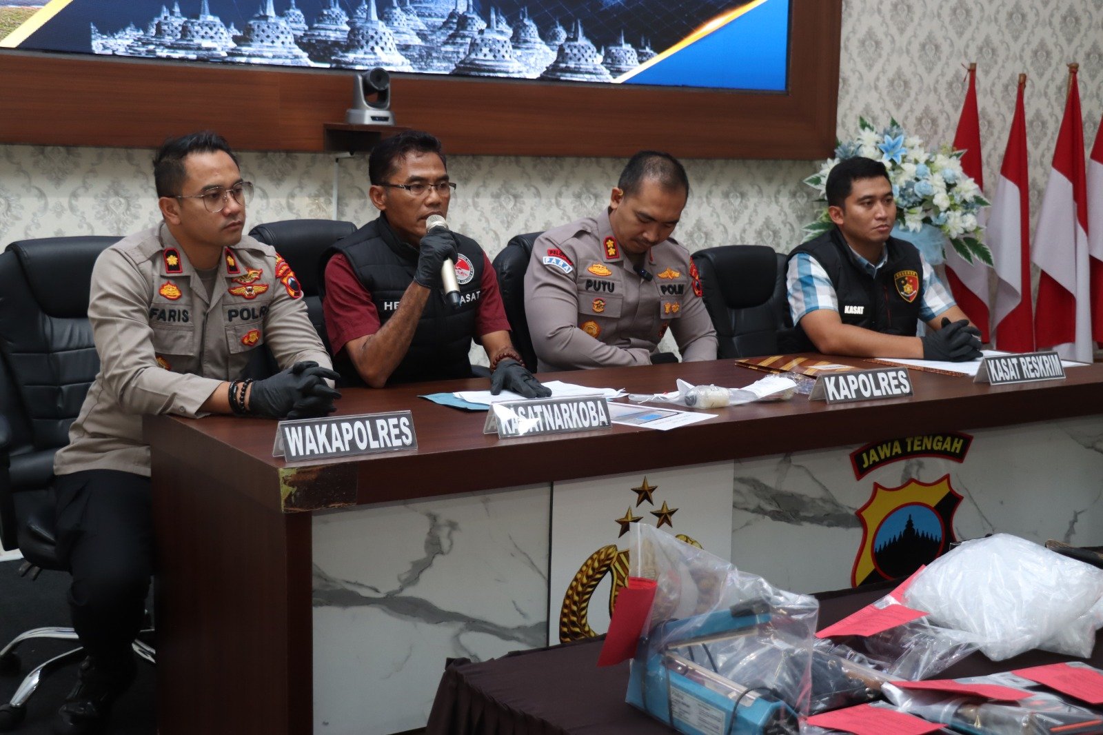 Polres Kebumen Sita 100,56 Gram Sabu, Terbesar Sepanjang Pengungkapan Kasus Narkotika
