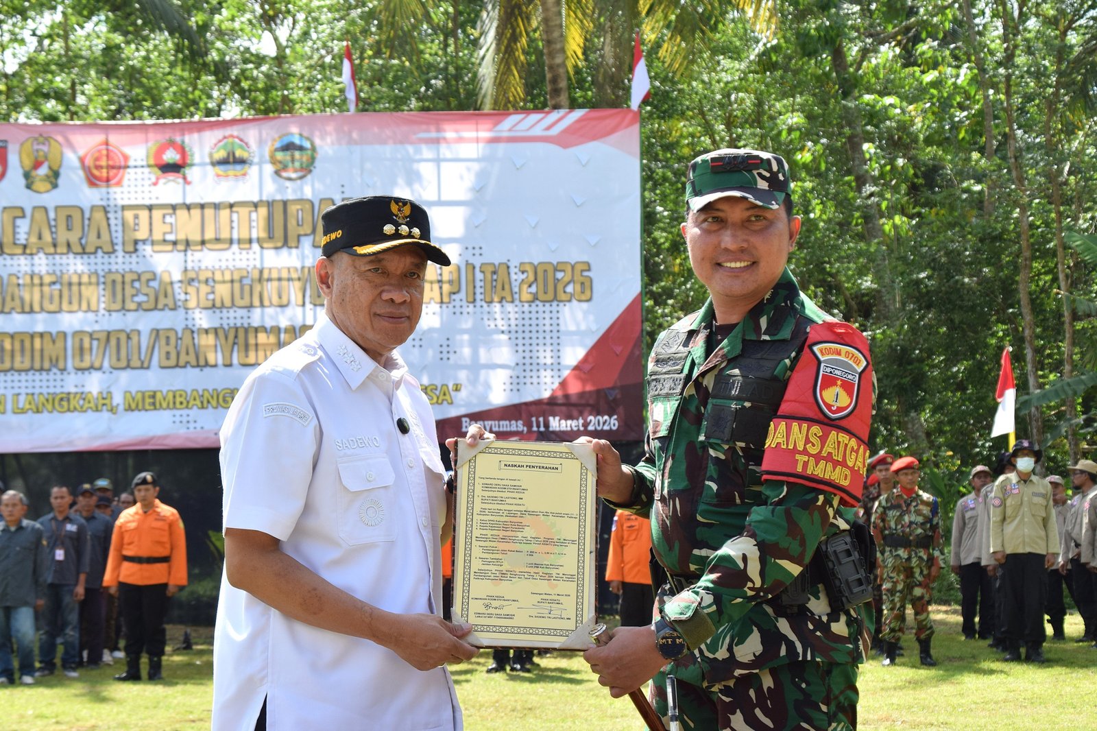 TMMD Sengkuyung Desa Sawangan Wetan Berhasil Bantu Akses Pertanian