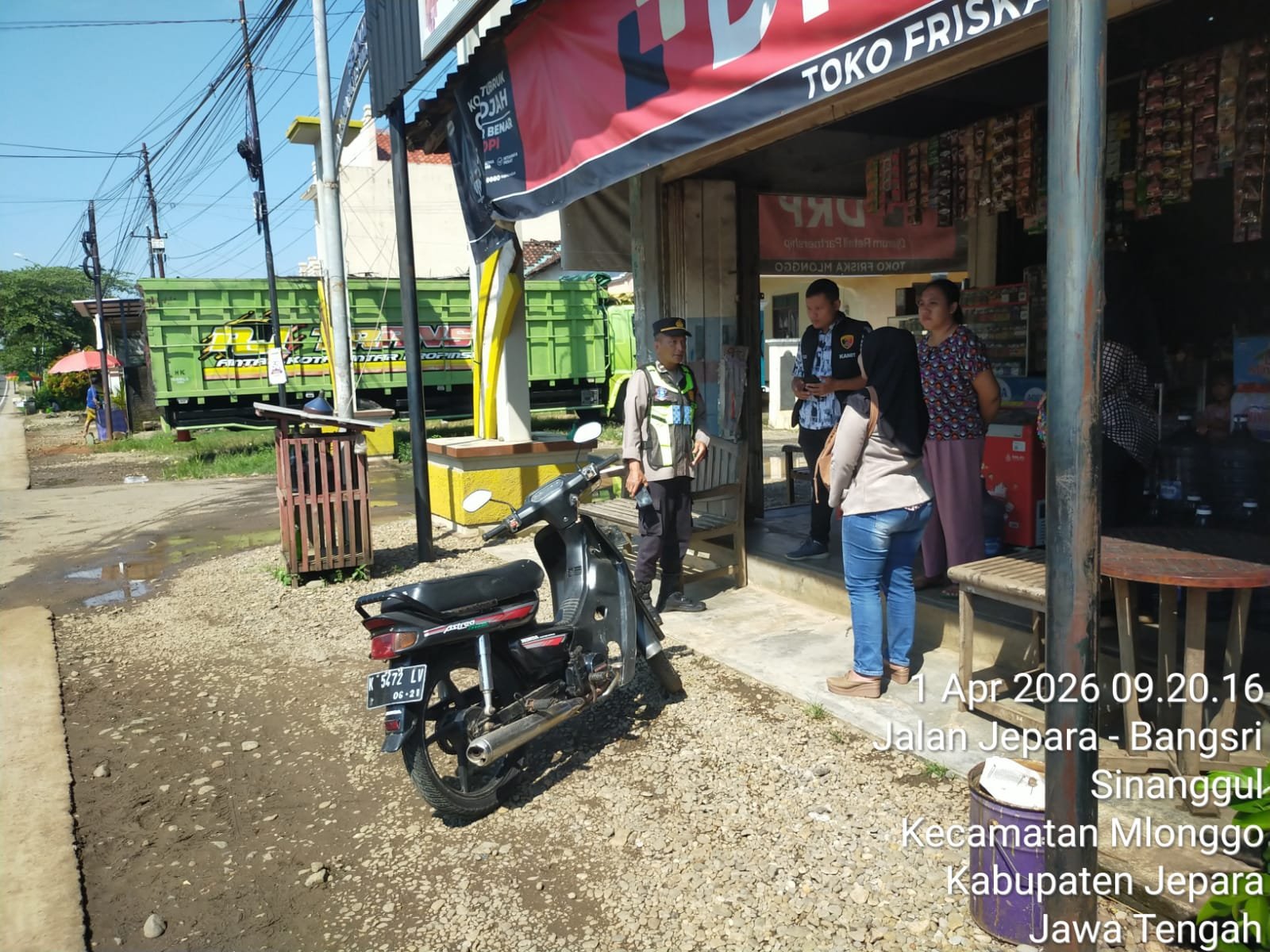 Polisi Gerak Cepat, Tas Berisi Rp.35 Juta Milik Warga Jepara Kembali Utuh