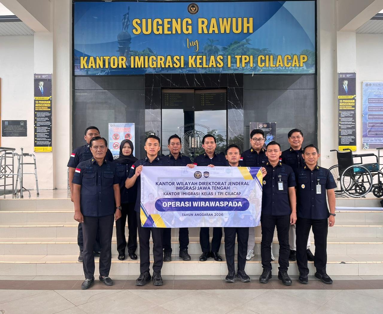 Imigrasi Cilacap Gelar Operasi Wirawaspada 2026, Perkuat Pengawasan Orang Asing di Banyumas dan Banjarnegara