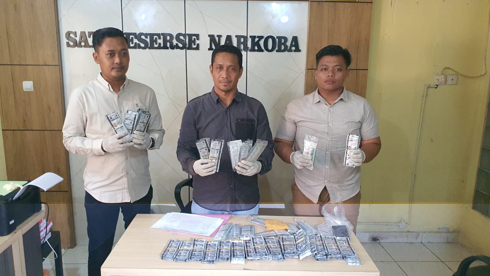 Polres Sragen Bongkar Peredaran 4.621 Pil Obat Berbahaya, Pemuda Asal Aceh Dibekuk