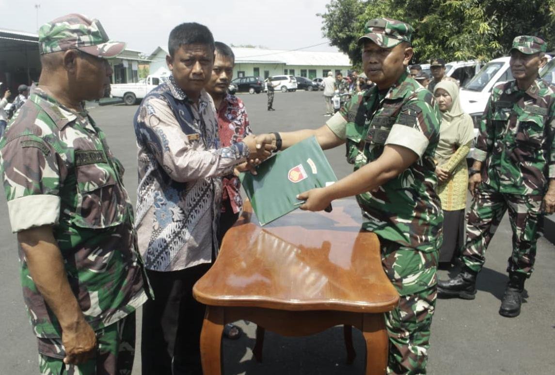 Kasdim Pemalang Serahkan 50 Kendaraan Operasional untuk Koperasi Desa Merah Putih