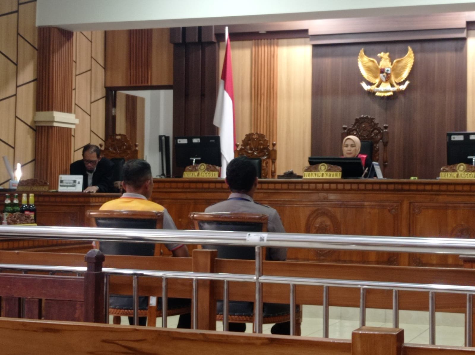 Sidang Tipiring di Banyumas,Terdakwa Penjual Miras Ilegal di Didenda Rp.500 Ribu