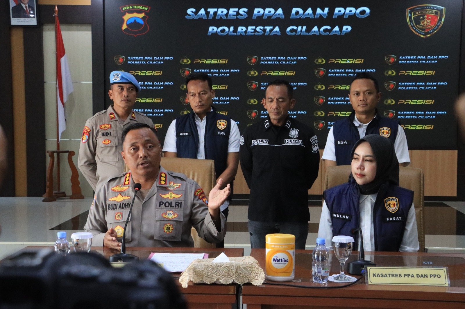 Polresta Cilacap Amankan Pelaku Kekerasan Seksual Terhadap Anak, Korban Sampai Melahirkan