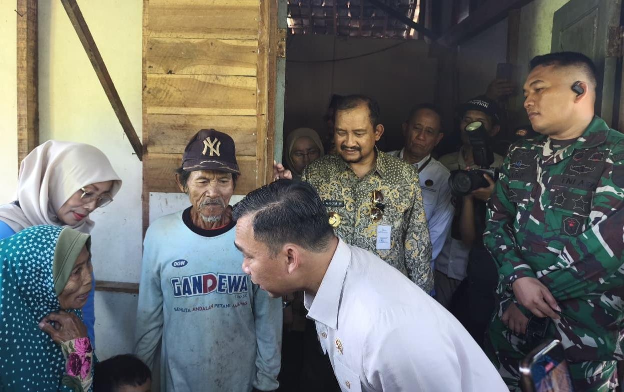 Menteri Kependudukan Dan Pembangunan Keluarga Berkunjung Ke Bantarbolang Didampingi Komandan Kodim 0711/Pemalang