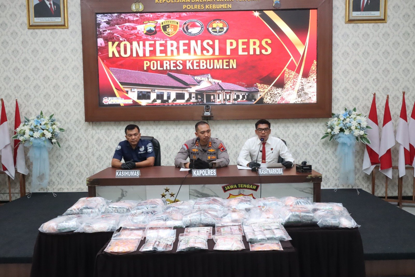Polres Kebumen Sita 76 Ribu Obat Keras Ilegal dalam 90 Menit, Pelajar Jadi Target Peredaran