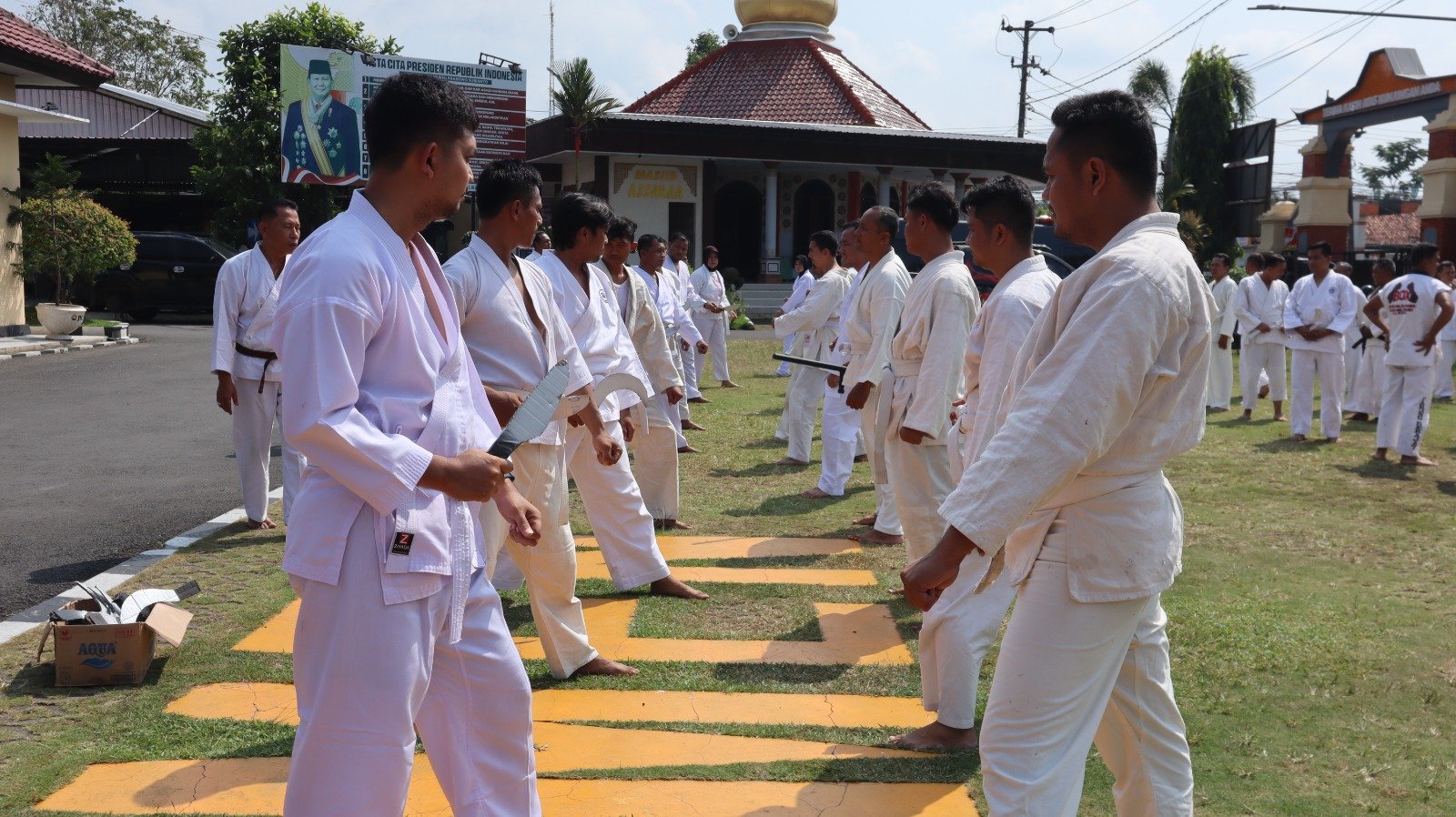 Polres Kebumen Asah Kemampuan Personel Lewat Pelatihan dan Ujian Bela Diri Semester I 2026