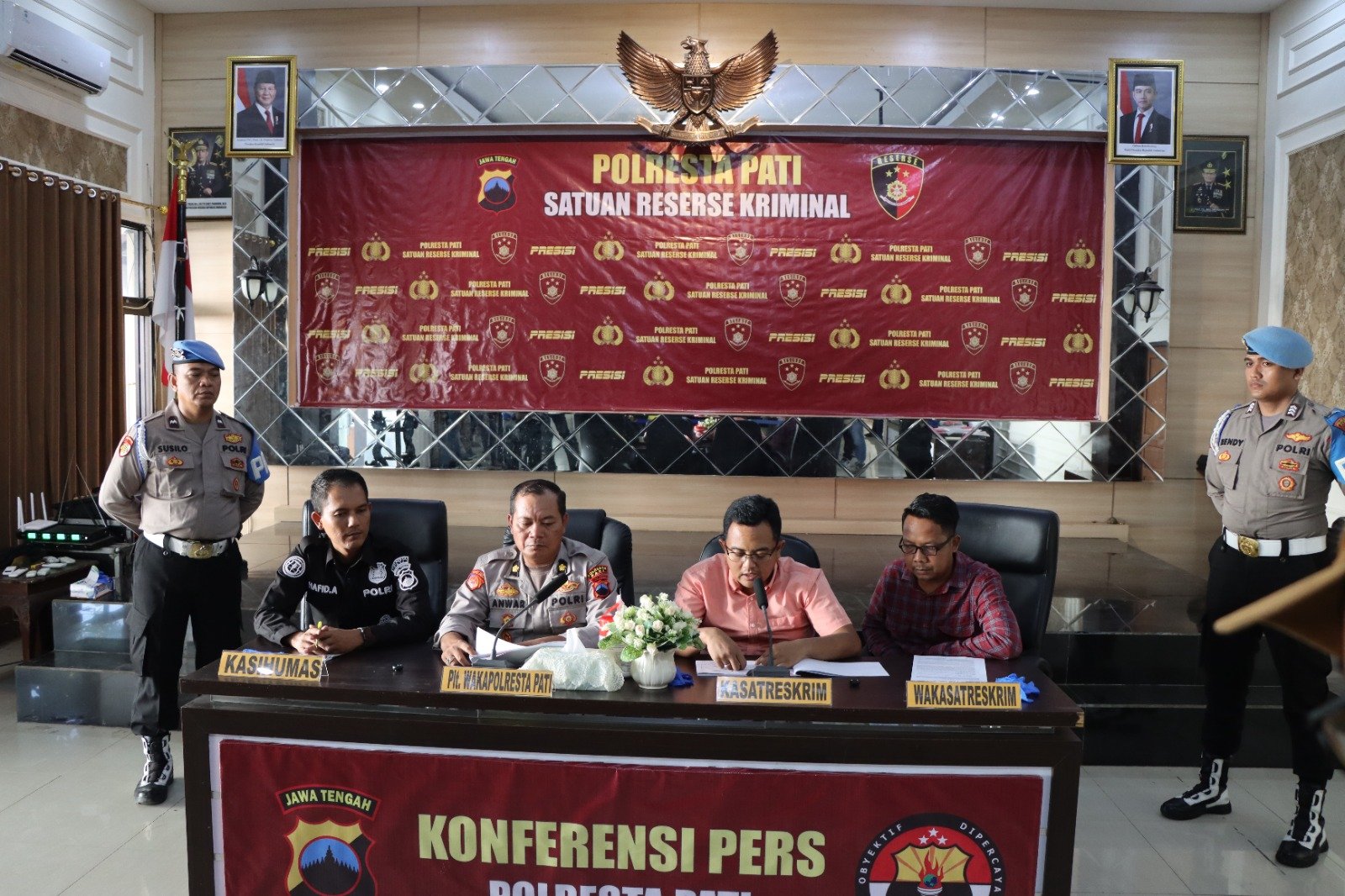Polresta Pati Bongkar Komplotan Curanmor Antar Kabupaten