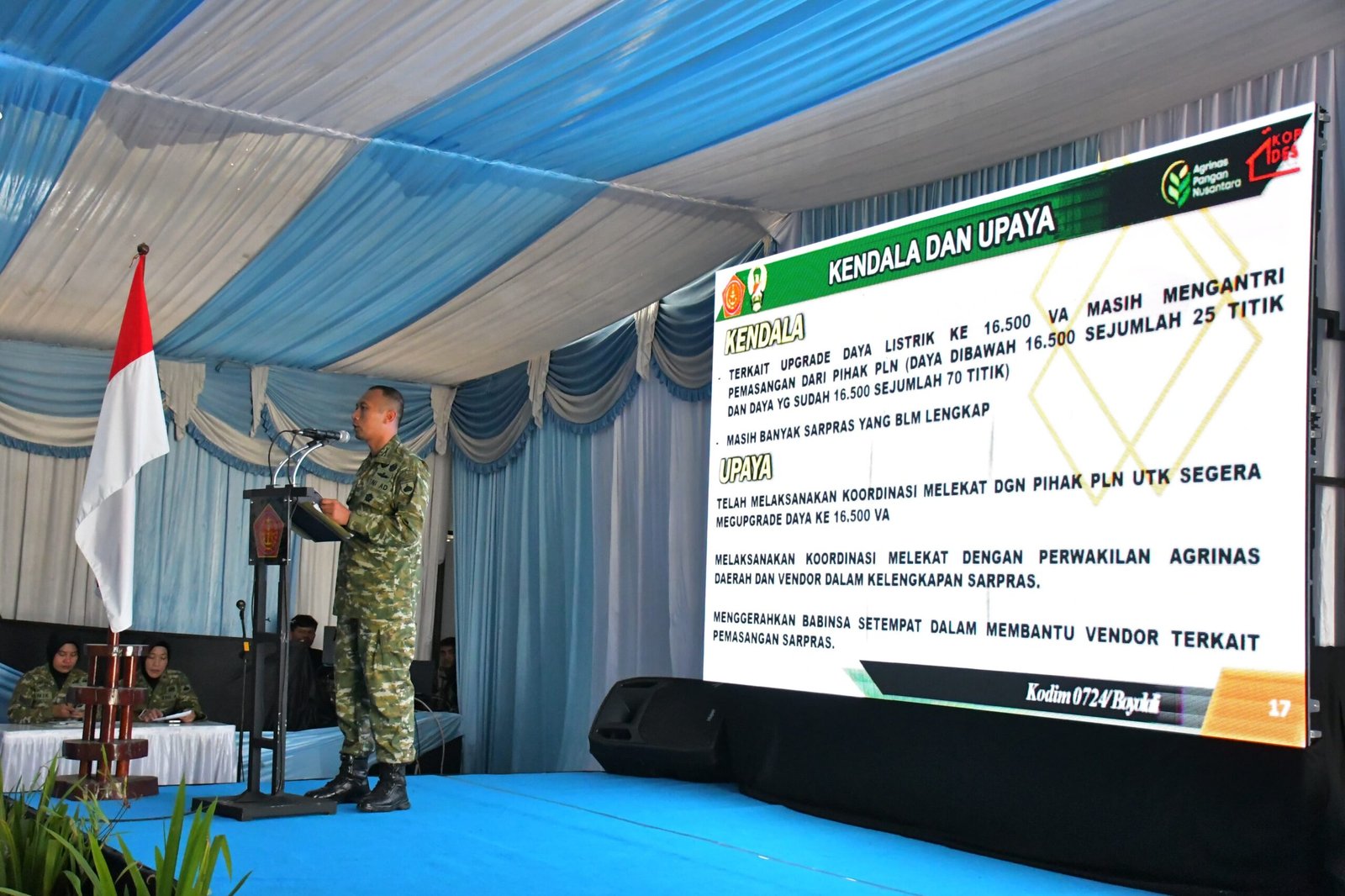 Wapang TNI Tinjau Kesiapan Koperasi Merah Putih Boyolali, 95 Titik Siap Diluncurkan