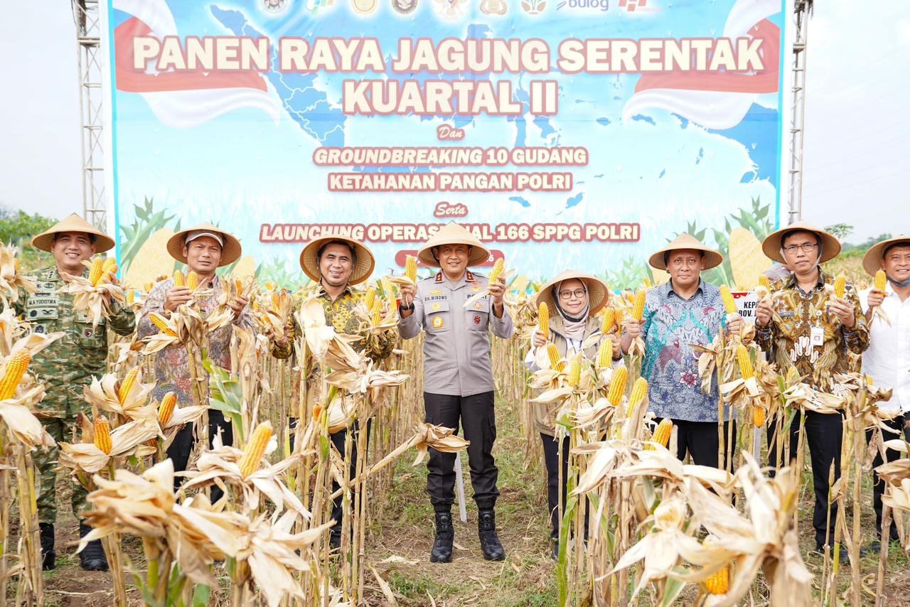 Panen Raya Jagung di Boyolali, Kapolda Jateng Perkuat Swasembada Pangan Nasional