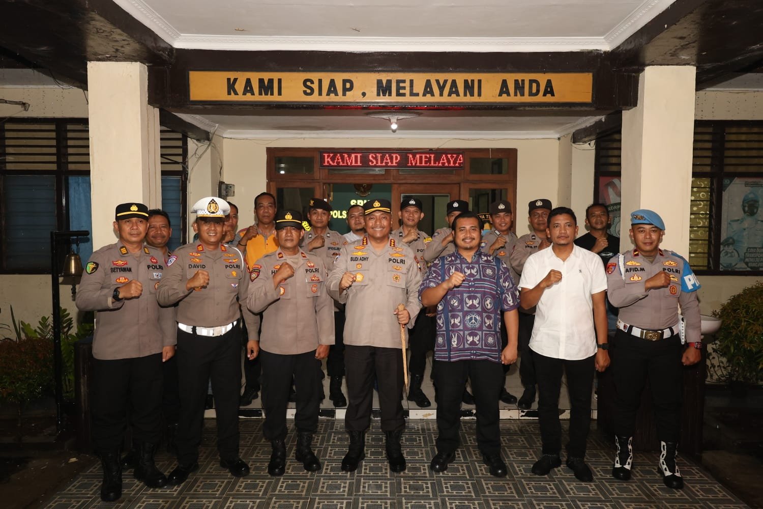 Kapolresta Cilacap Tinjau Kesiapan Personel Polsek di Distrik Majenang