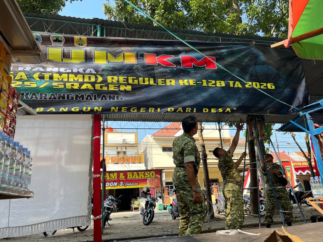 Jelang Purna Tugas, Semangat Danramil Kedawung di Penutupan TMMD Tuai Salut Warga