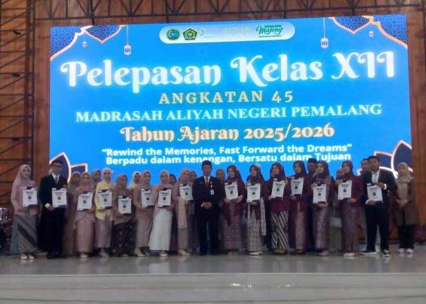 303 Siswa MAN Pemalang Lulus 100 Persen, Satu Siswi Raih Beasiswa Kuliah di China