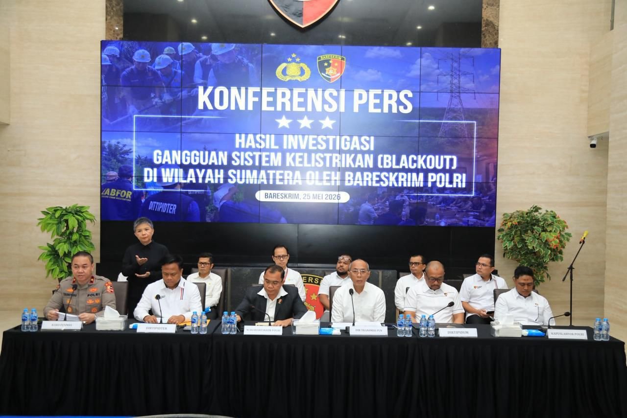 Bareskrim Pastikan Blackout Sumatera Bukan Sabotase, Gangguan Dipicu Cuaca Ekstrem dan Faktor Teknis