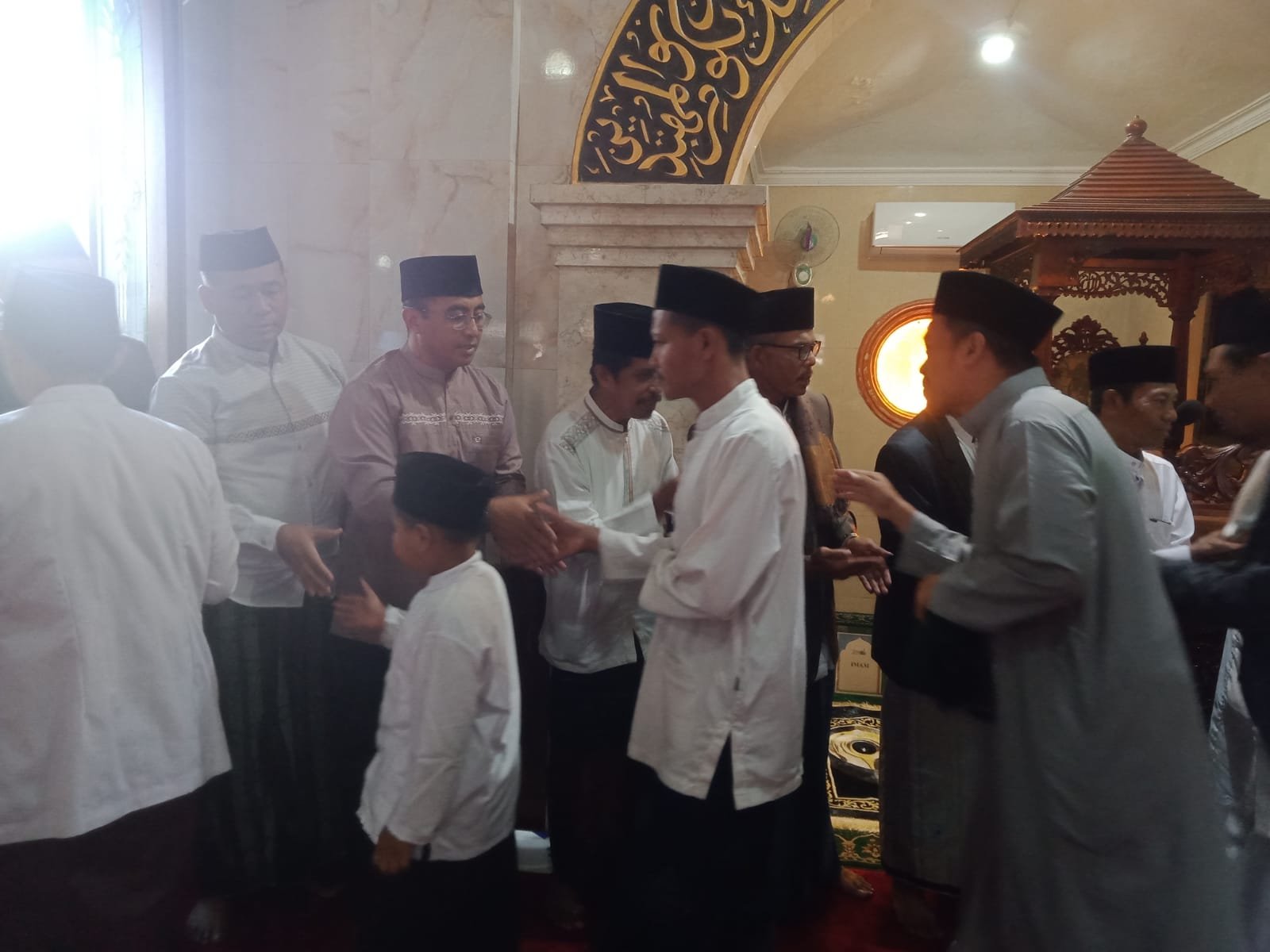 Dandim 0808/Blitar Sholat Idul Adha Bersama Warga, Pastikan Pengamanan Jamaah Berjalan Maksimal
