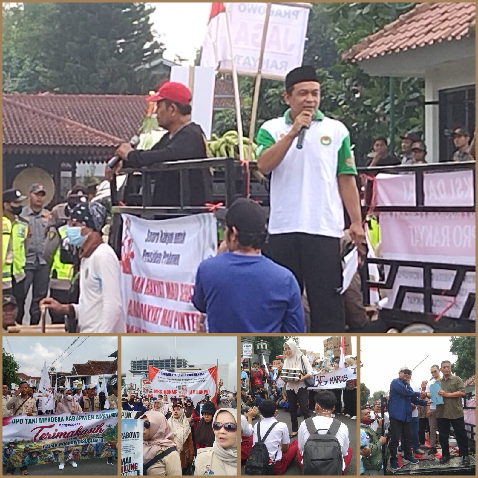 Ribuan Relawan APPSI, MBG, Papera dan Tani Merdeka Gelar Aksi Damai, Tegaskan Dukungan untuk Program Makan Bergizi Gratis