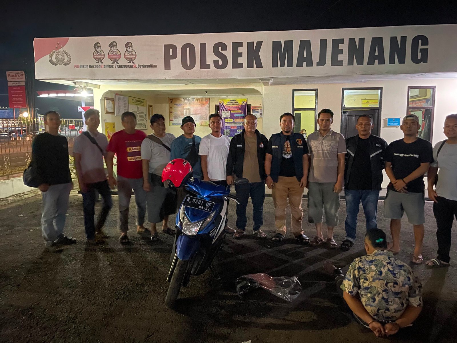 Pelaku Jambret Kalung Emas di Cimanggu,Dibekuk Polres Cilacap dalam 9 Jam