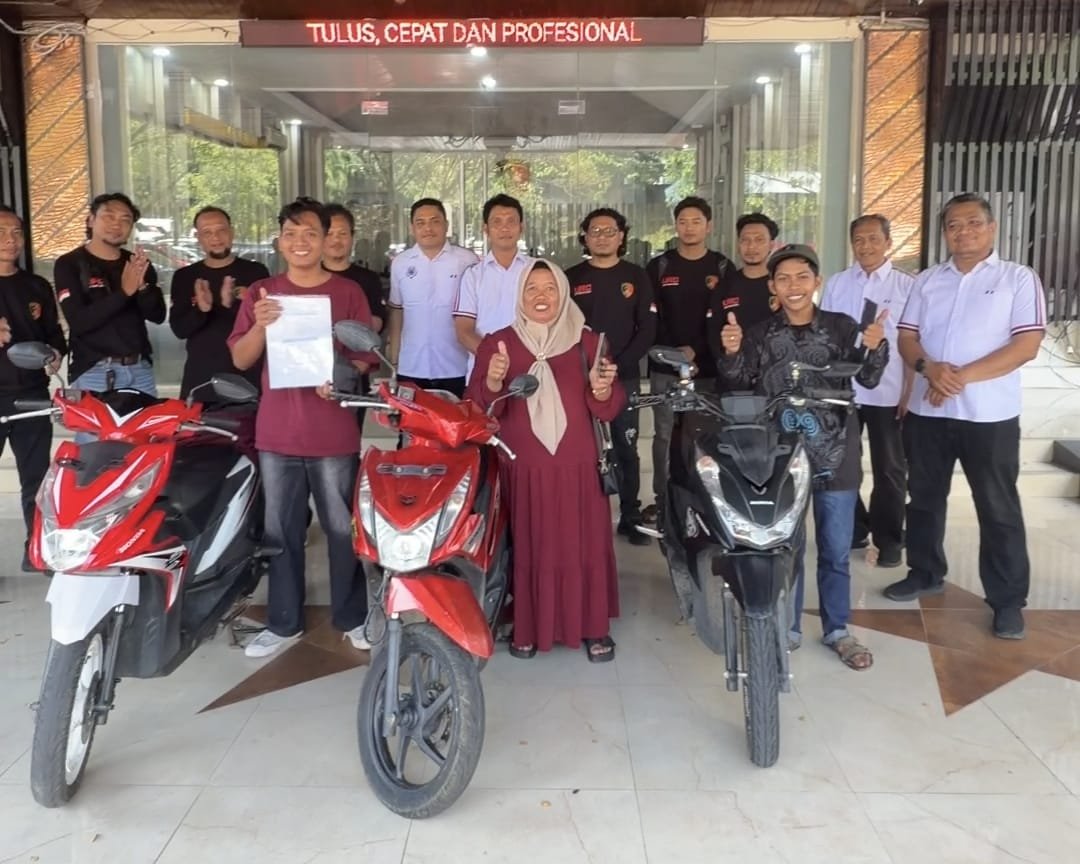 Tangis Haru Pecah di Polda Jateng, Motor Curian Kembali ke Tangan Pemilik setelah Berbulan-Bulan Hilang