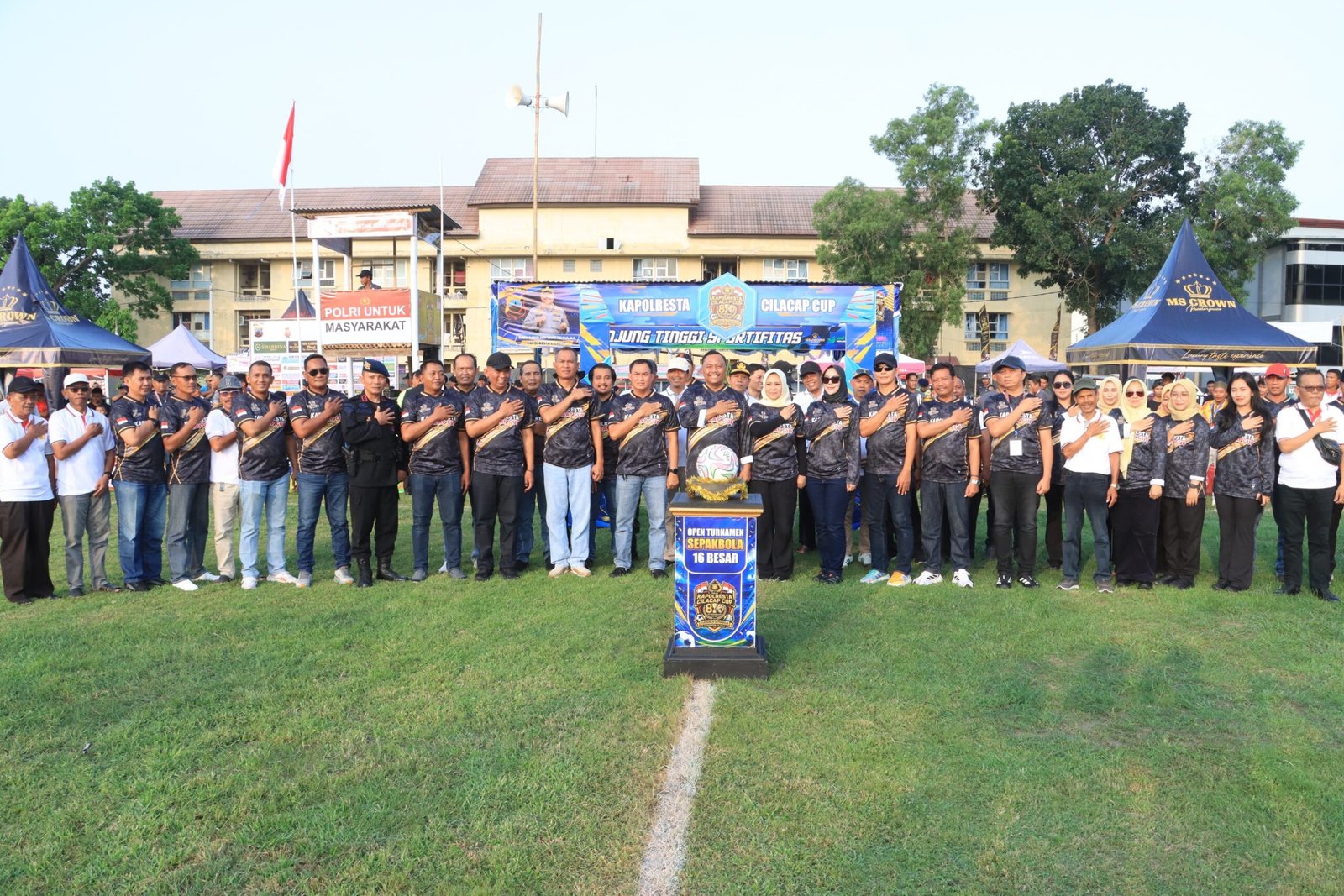 Kapolresta Cilacap Cup 2026 Resmi Dibuka, Ribuan Pasang Mata Saksikan Semangat Sportivitas di Kroya