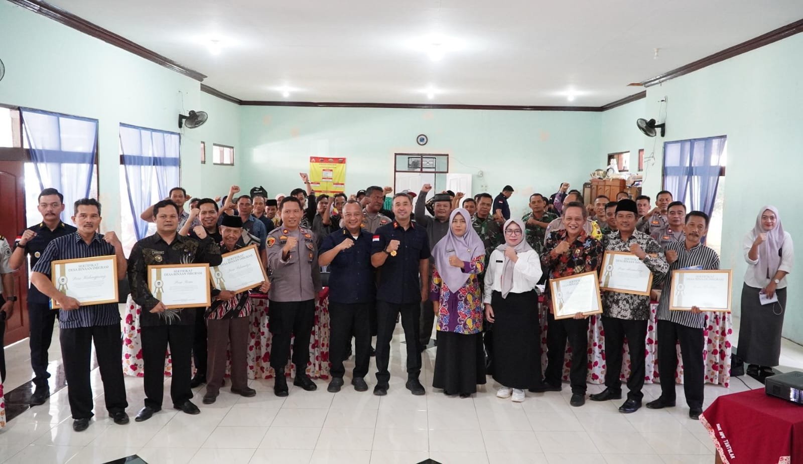 lmigrasi Cilacap Resmikan Enam Desa Binaan di Banyumas