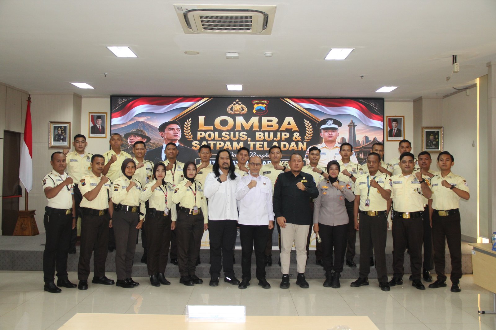 Sambut HUT Bhayangkara ke-80 Polda Jateng Cetak Pengamanan Swakarsa Berkelas