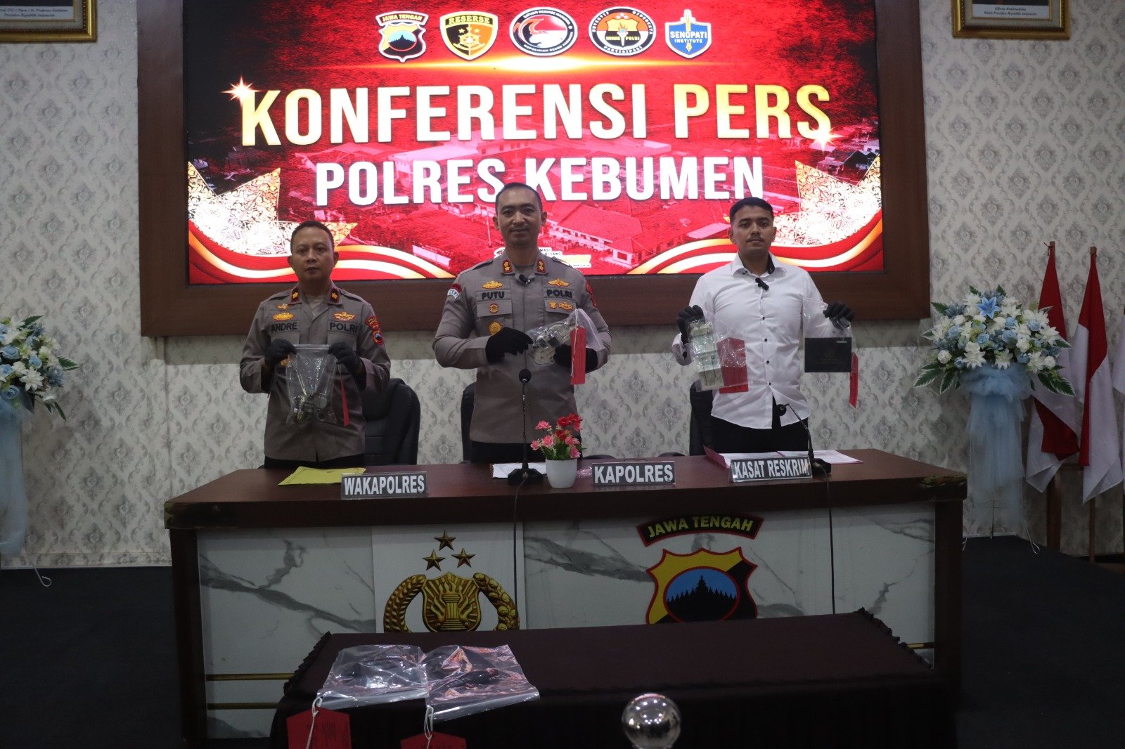 Polres Kebumen Tangkap Pelaku Kasus Curanmor