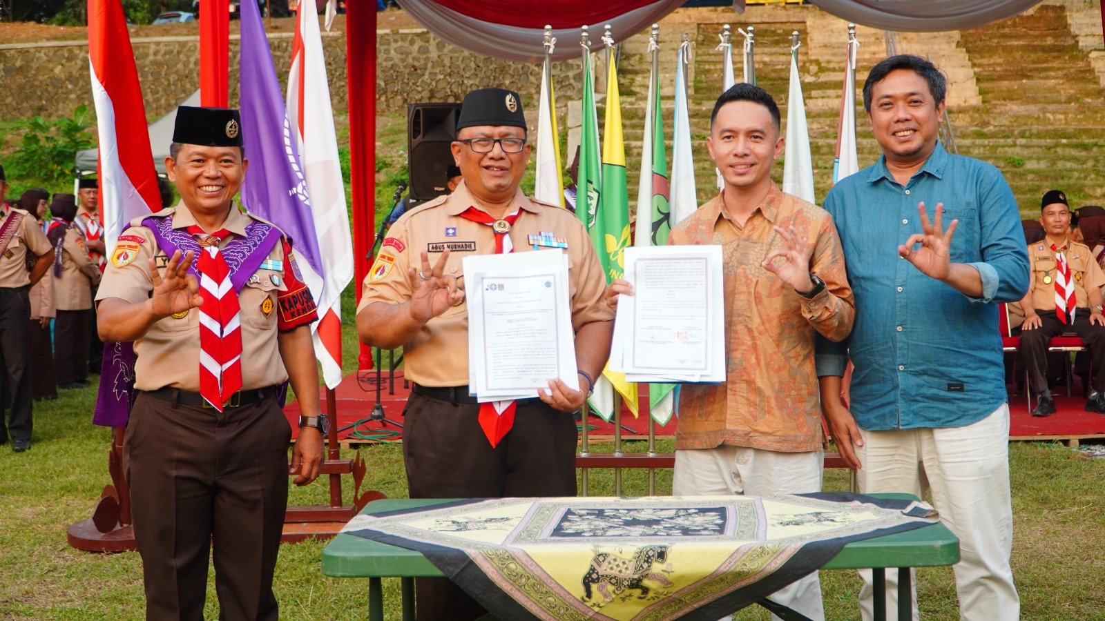 Cetak Pembina Pramuka Profesional, UMP dan Kwarcab Banyumas Resmikan Kerja Sama Strategis