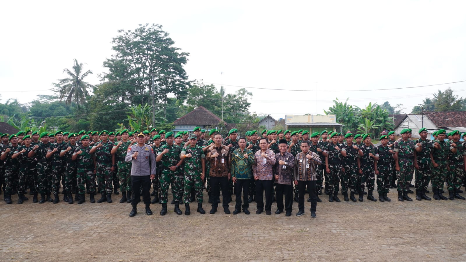 Ratusan Prajurit Muda Tiba di Boyolali,Dandim dan Forkopimda Sambut Hangat